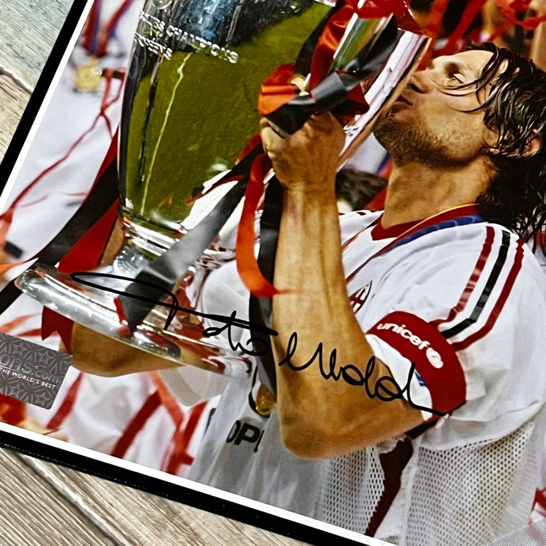 ICONS ミラン パオロ・マルディーニ 直筆サインフォト アルバム - メルカリ