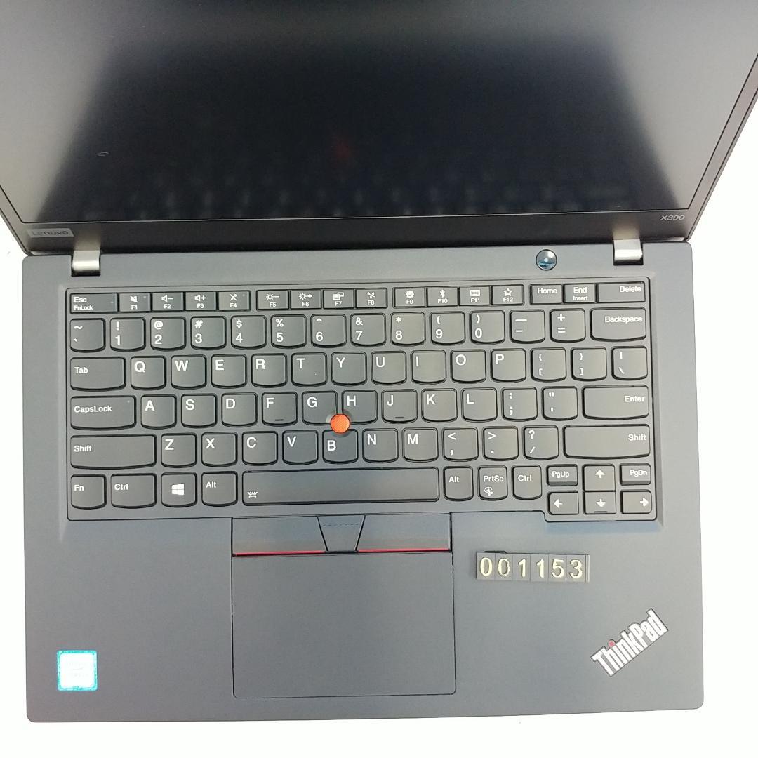 通電可 画面映らず Lenovo X390 i7 8世代 8GB USキー - メルカリ