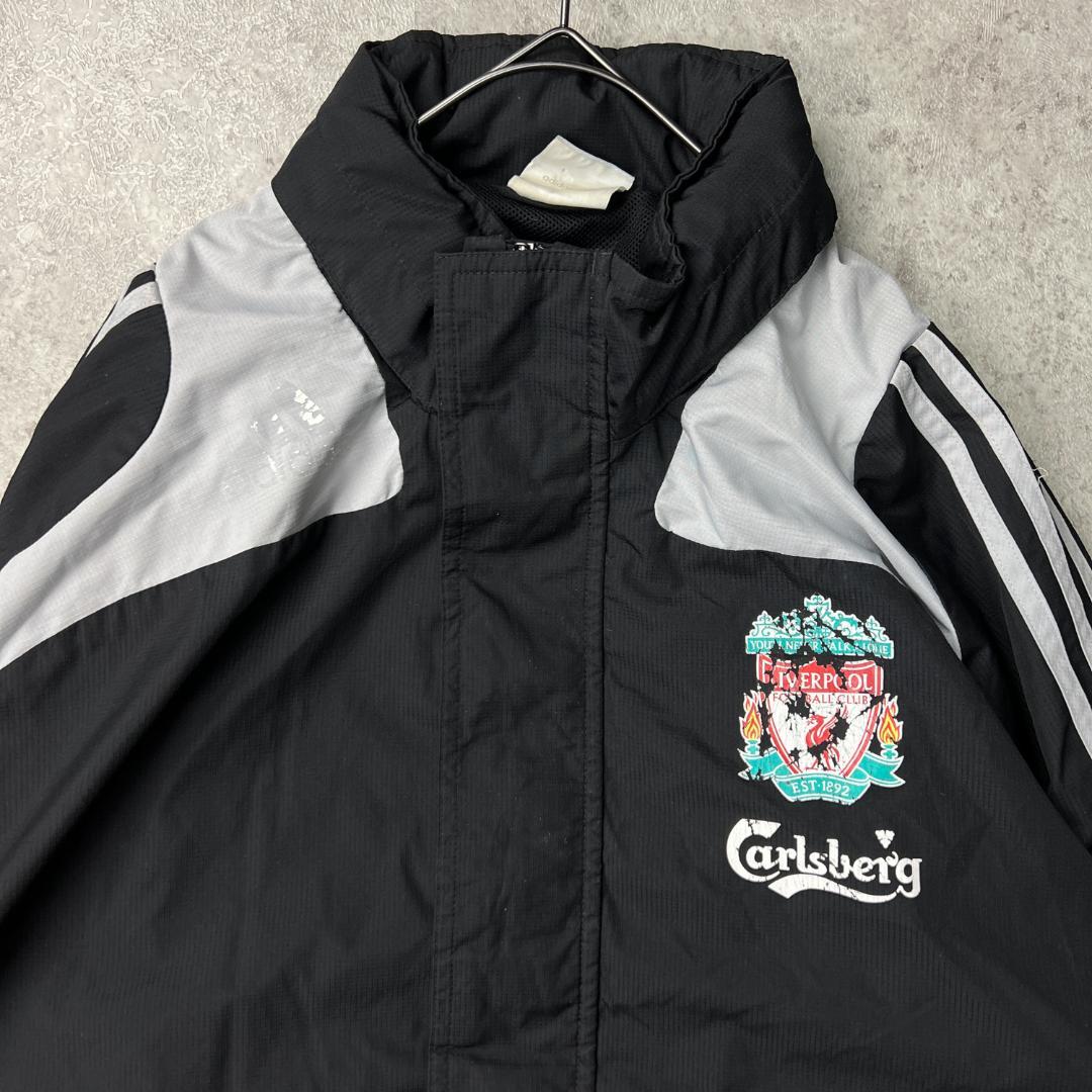 00s アディダス adidas リバプール ナイロンジャケット ベンチコート
