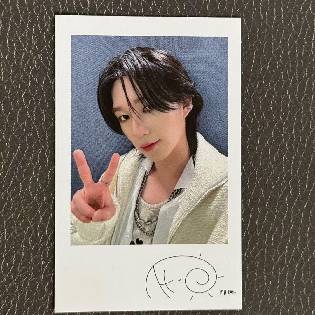 P1Harmony テオ ファンクラブ抽選 ペンミ チェキ風トレカ 日本ファンミ