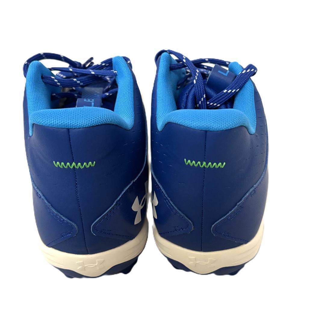Under Armour 野球用スパイクシューズ ホワイト/ブルー 28.5cm