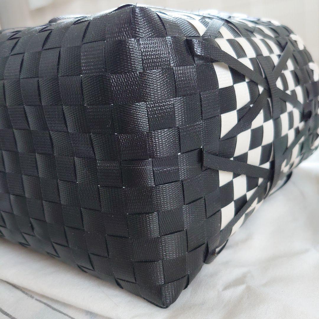 MARNI チェック柄 かごバッグ 中型 - メルカリ