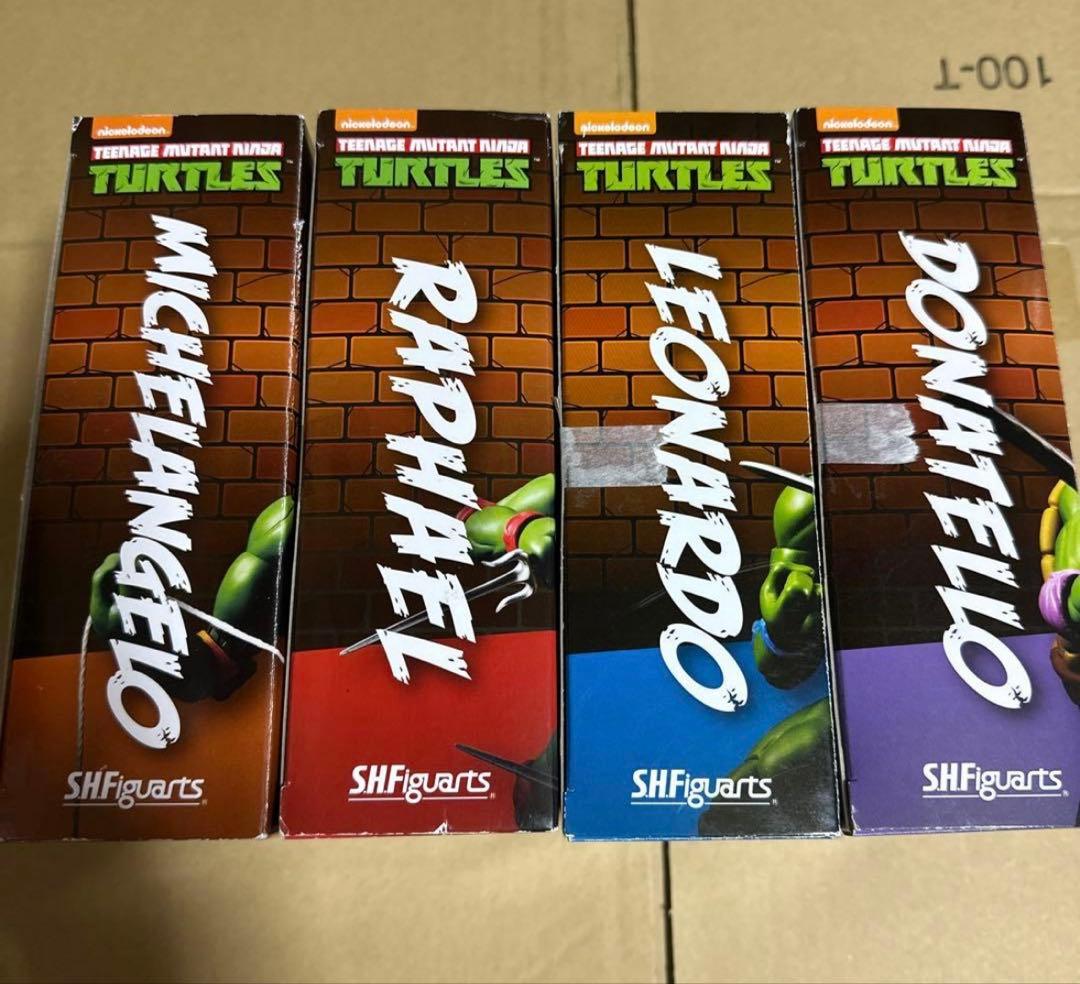 S.H.Figuarts タートルズ　全セット
