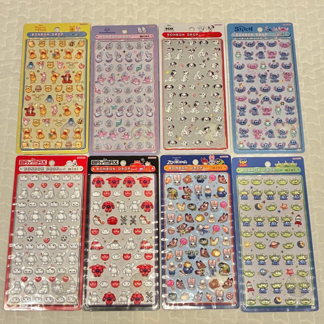 コンプリートセット♥︎正規品♥︎ボンボンドロップシール ミニ 8種