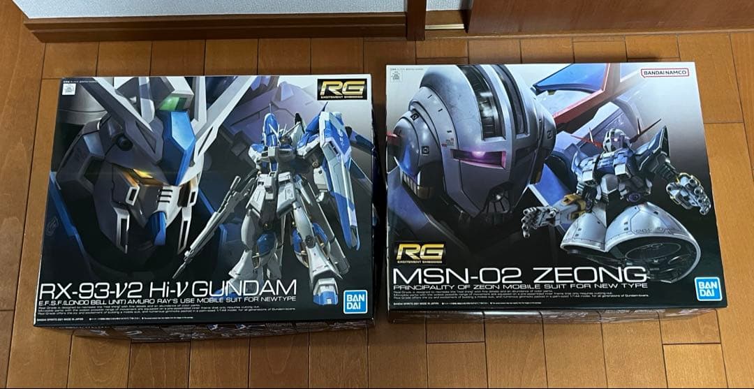 RG ジオング、Hi-νガンダム ガンプラ「RG Hi-νガンダム」や「RG ジオング」がプレバンで抽選販売