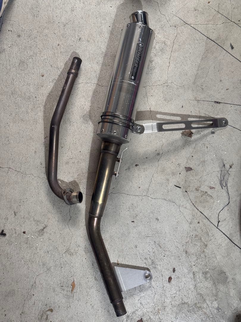 TAKEGAWA BOMBERマフラー スーパーカブ BOMBERマフラー（政府認証） SP武川（TAKEGAWA） スーパーカブ50（AA04