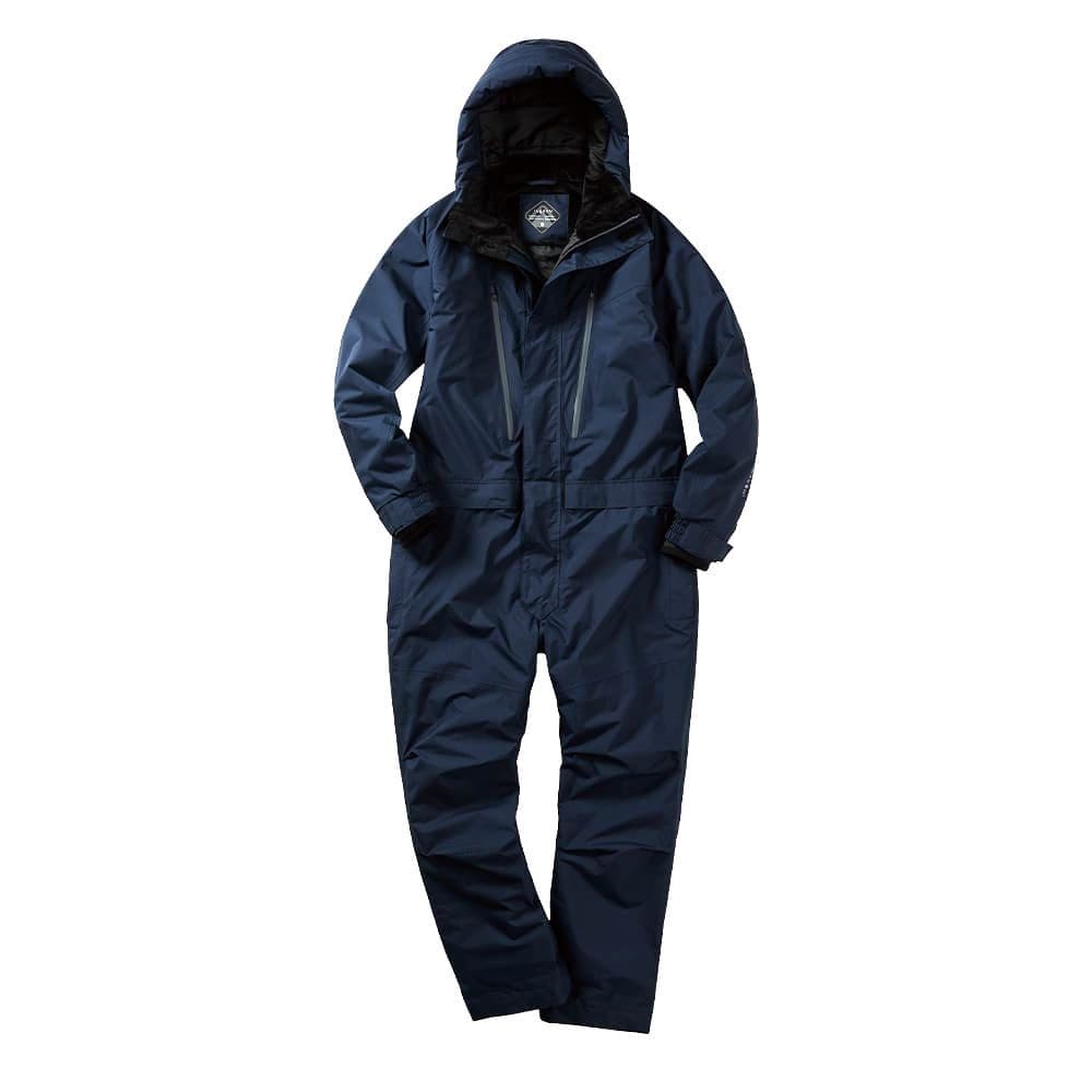 ワークマン INAREM(イナレム)防水防寒ツナギ 3L ネイビー USED