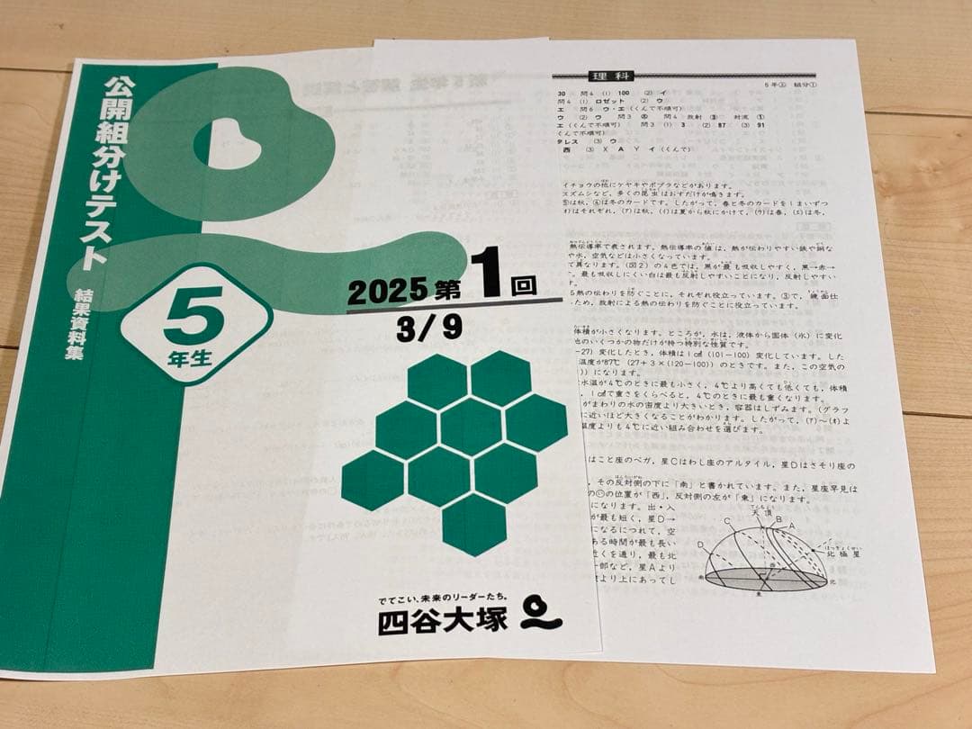 四谷大塚 組分けテスト 【最新版】 5年生 2025年度 早稲アカ - メルカリ