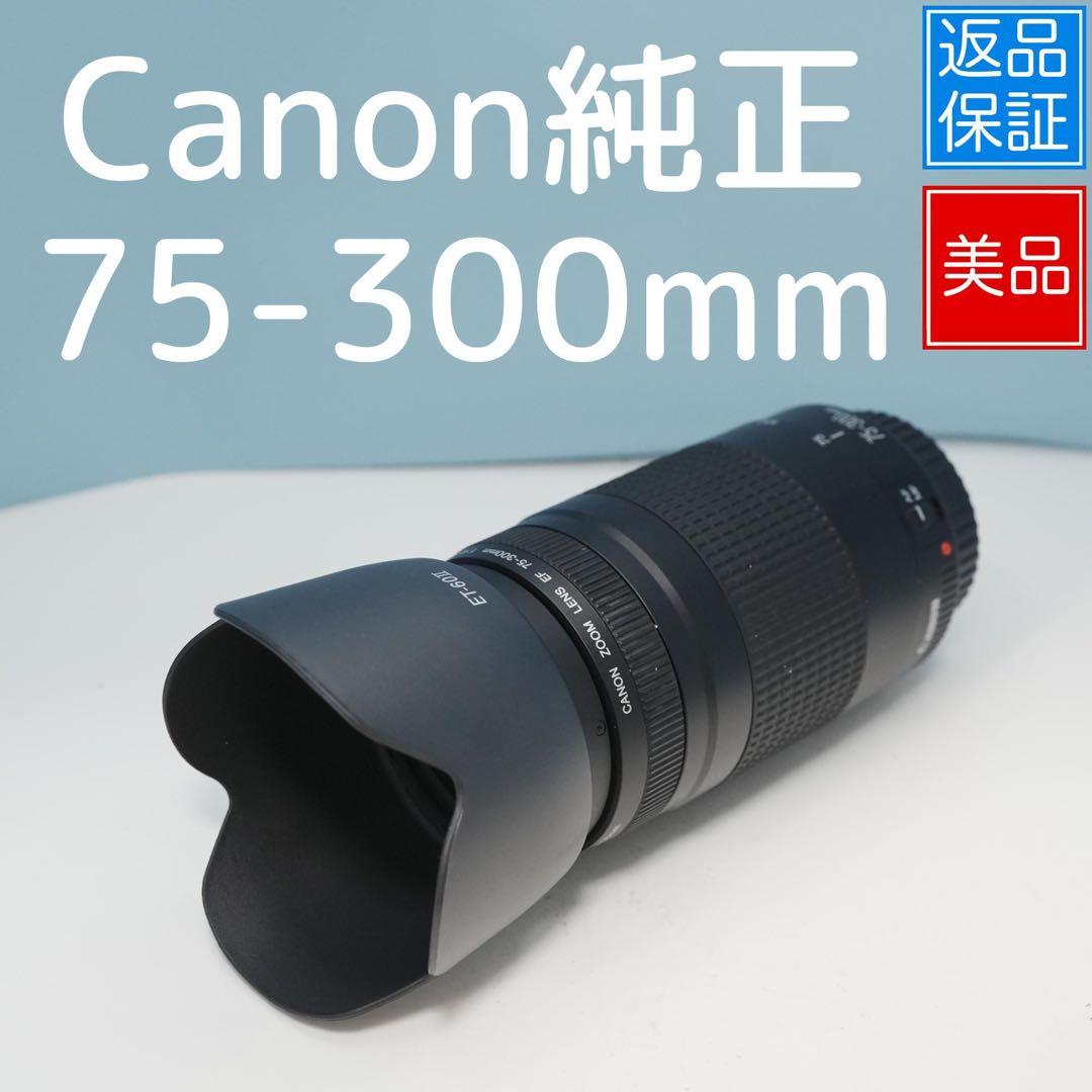 Canon純正 75-300mm 望遠レンズ 美品 a4707 楽天市場】【1年保証】キヤノン Canon EF75-300mm F4-5.6 III EF 望遠