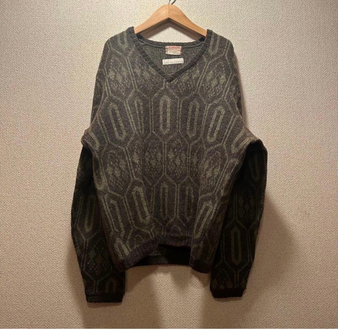 60s マクレガー モヘアニット Vネック モヘアカーディガン 楽天市場】60s USA製 ☆ マクレガー 毛長 モヘア ウール ニット
