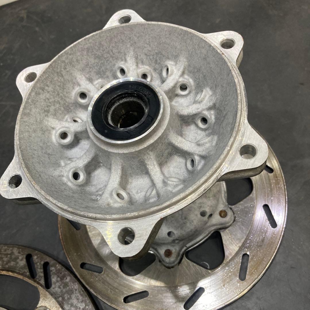 ◇D51 カワサキ KLX250 LX250E 前後ホイールハブ Dトラッカー - メルカリ