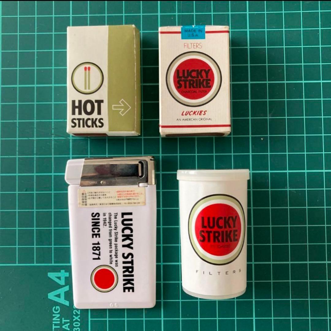 ラッキーストライク オリジナルグッズ マッチ ライター まとめ売り