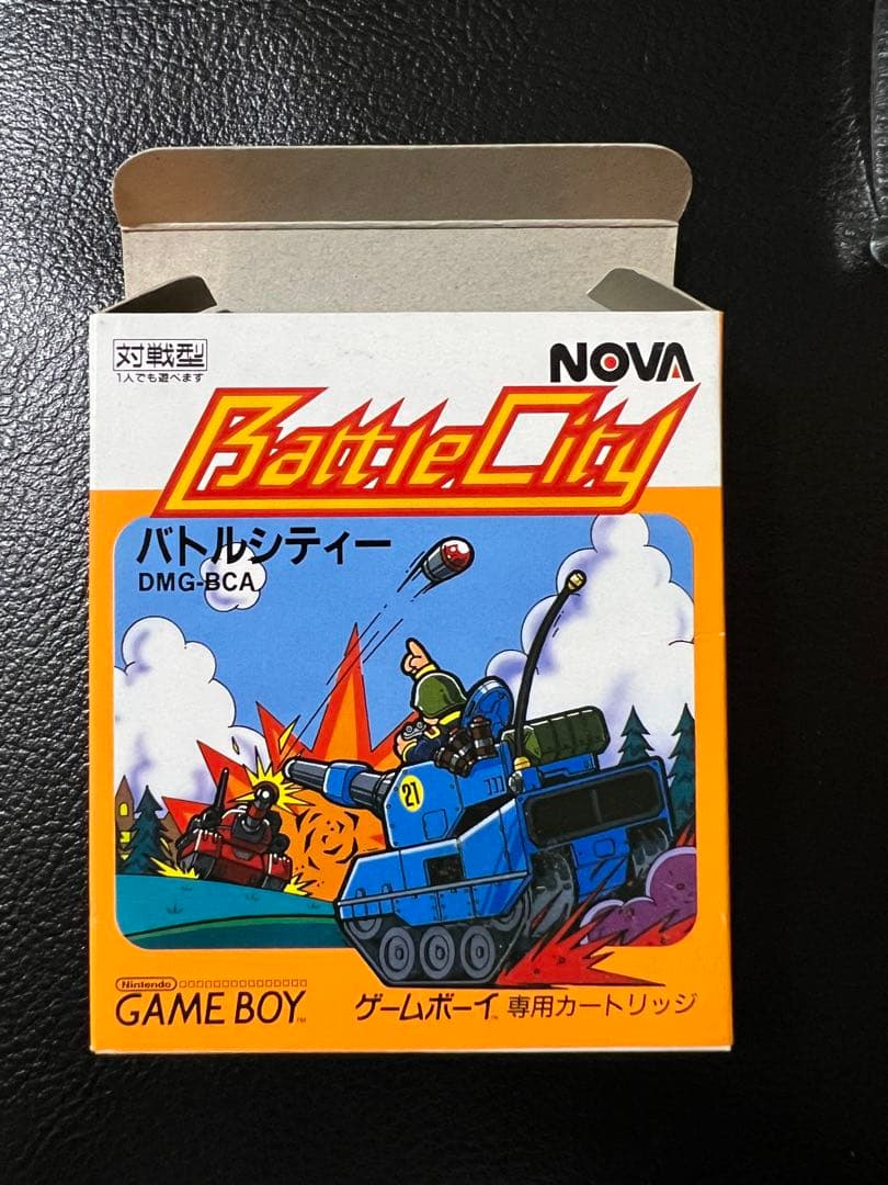 説明書なし　バトルシティー BattleCity バトルシティー』1991年／ゲームボーイ - レトロゲームの説明書保管庫