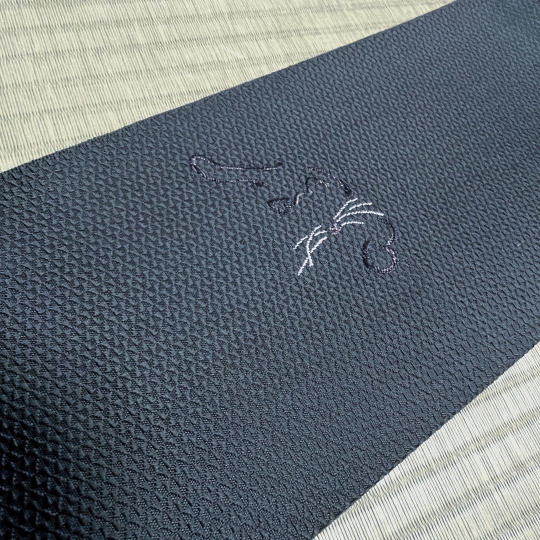 正絹　博多織　名古屋帯《ねこ》