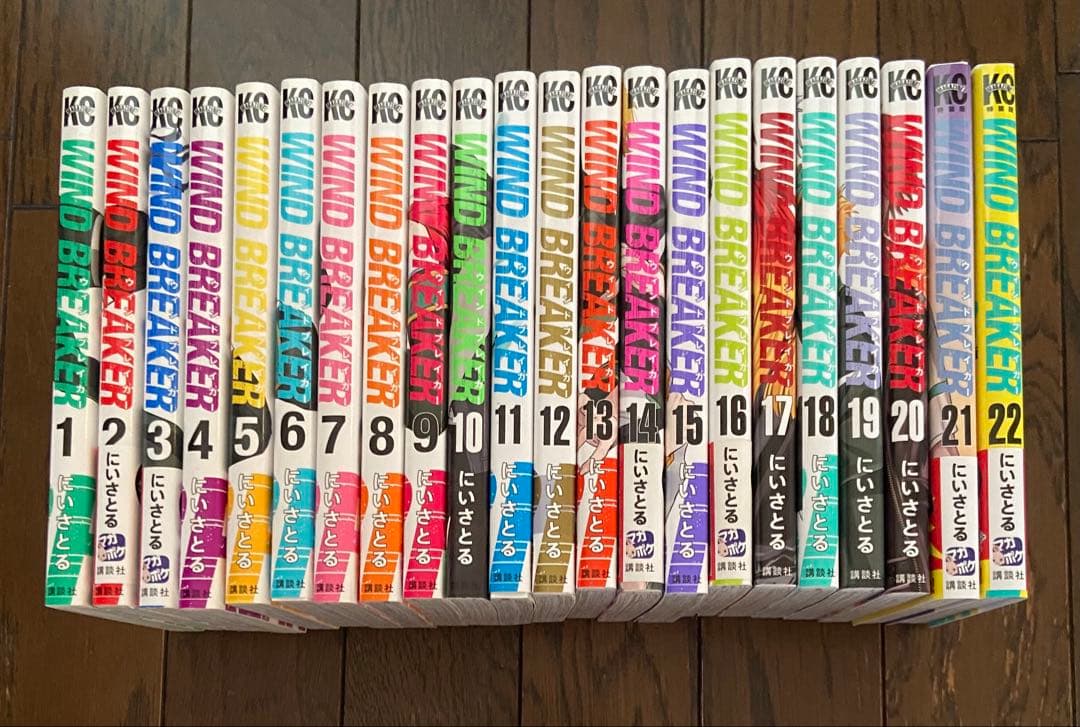 最終価格 WIND BREAKER ウィンドブレイカー 1巻〜22巻 にいさとる ウィンドブレイカー WIND BREAKER コミック 1-22巻セット (講談社