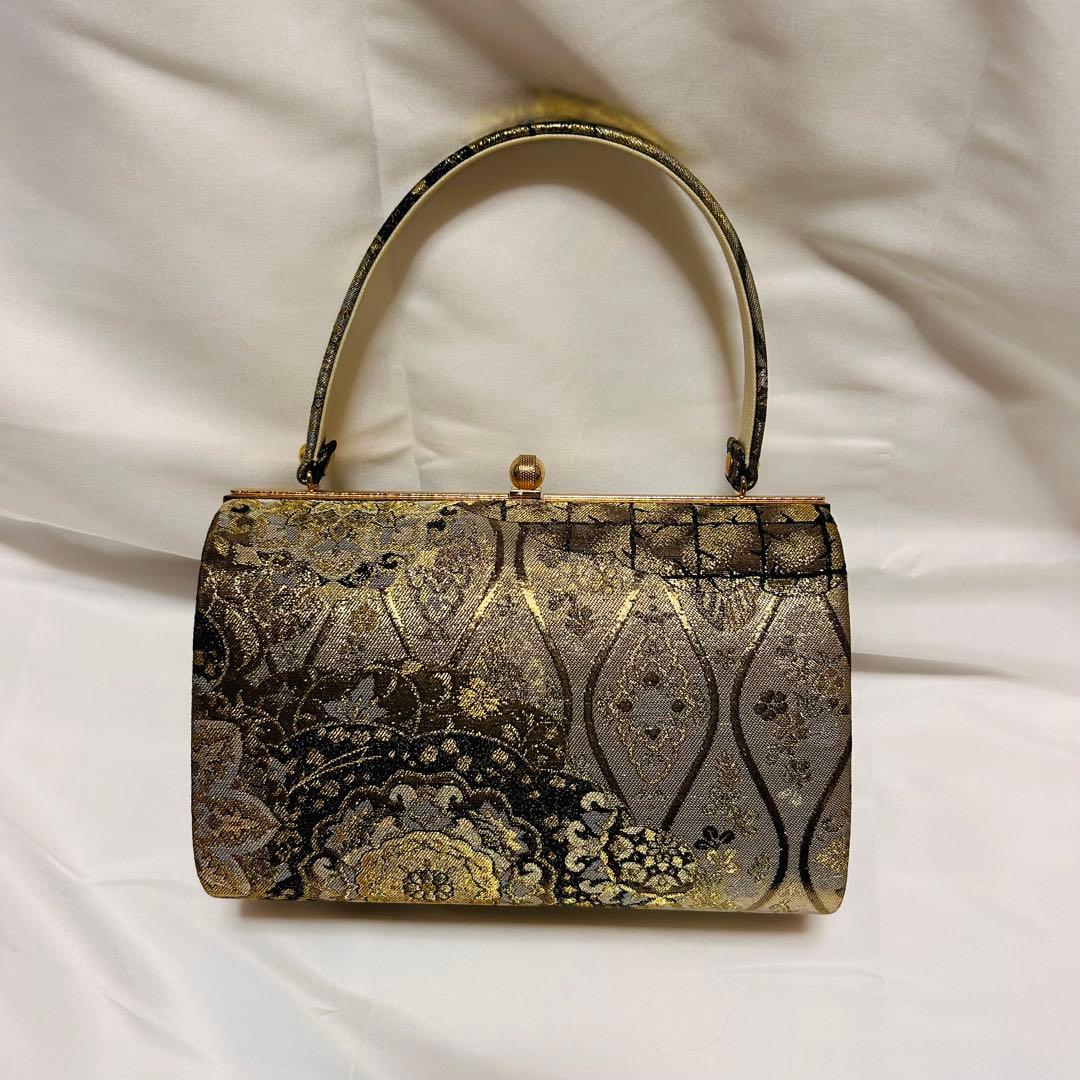 美品】キンワシ 金鷲 和装 バッグ 結婚式 金鷲本舗 キンワシ印 - メルカリ