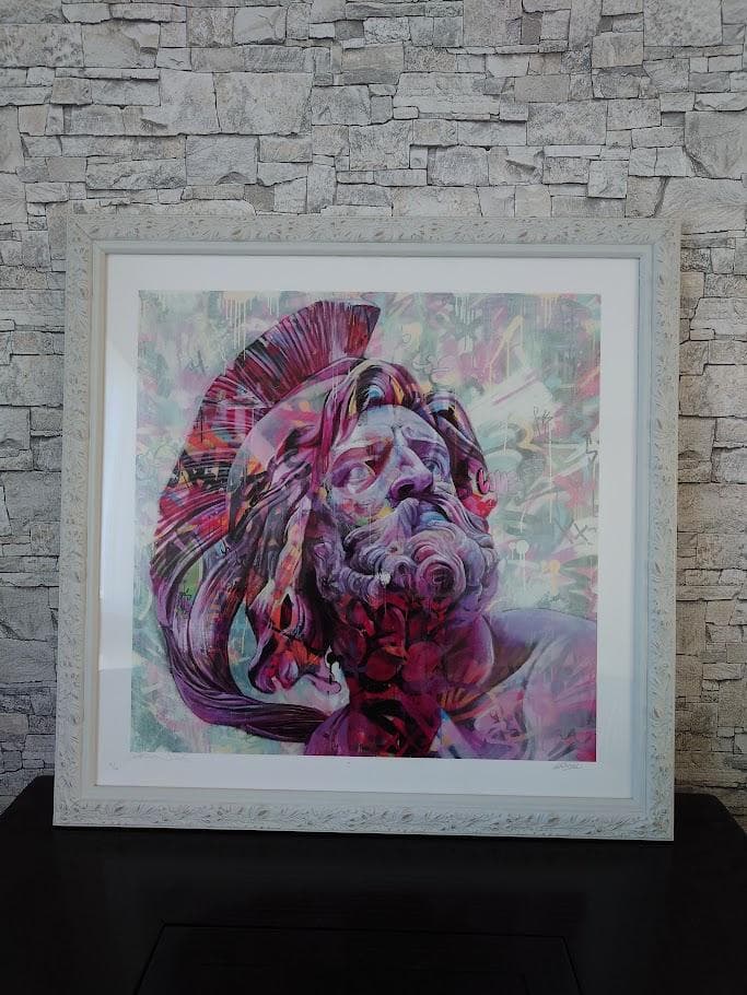 ロビン様専用 ガネーシャ 線画 アート 白フレームの通販｜www