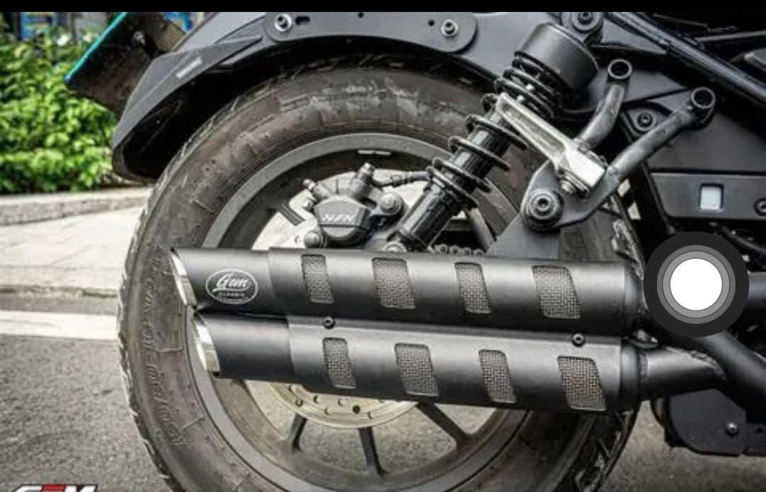 セール中 レブル250-500 2017-2022年マフラーgemspeedV2 - メルカリ