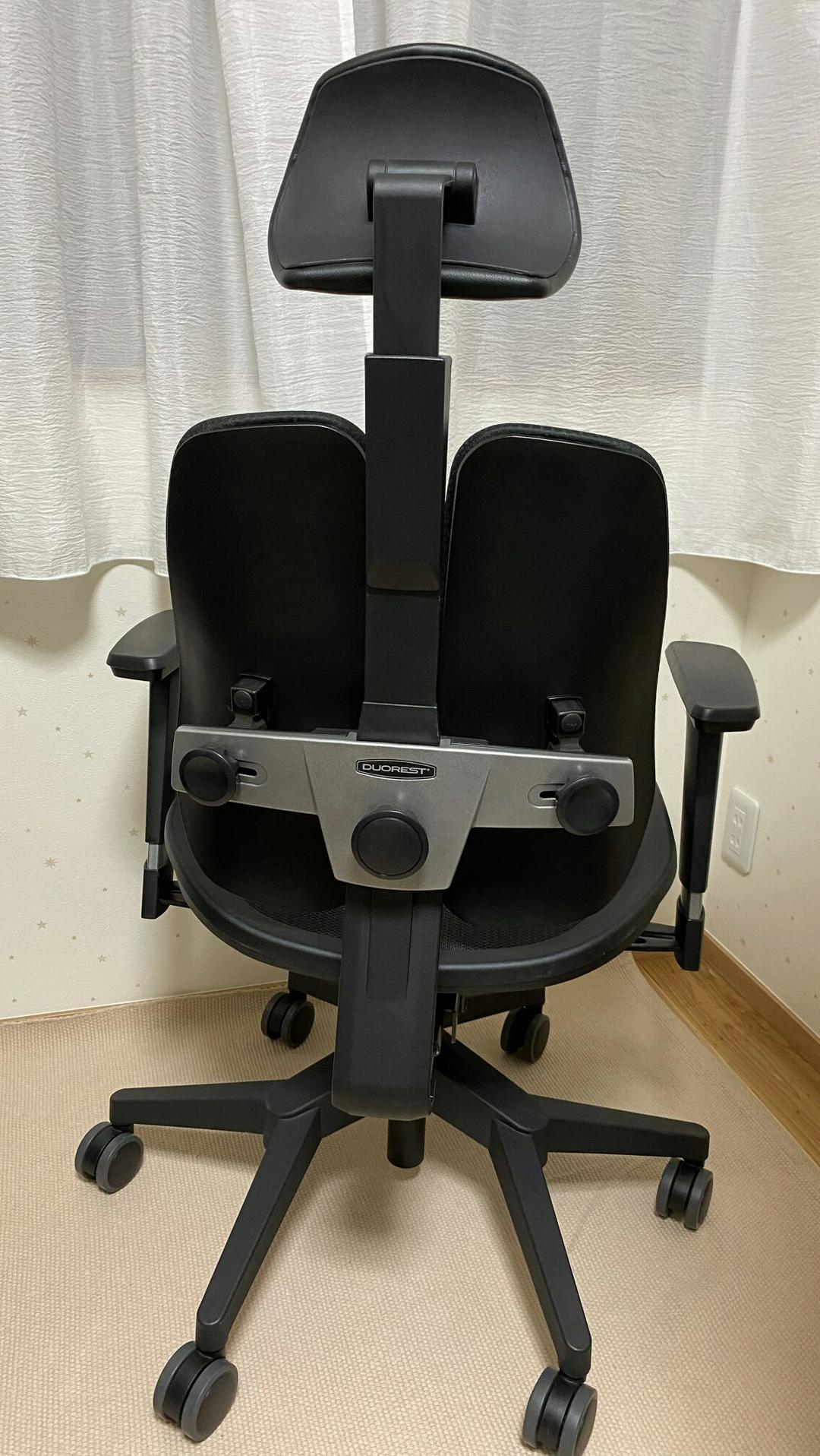 DUOREST α60H メッシュ座面 Black