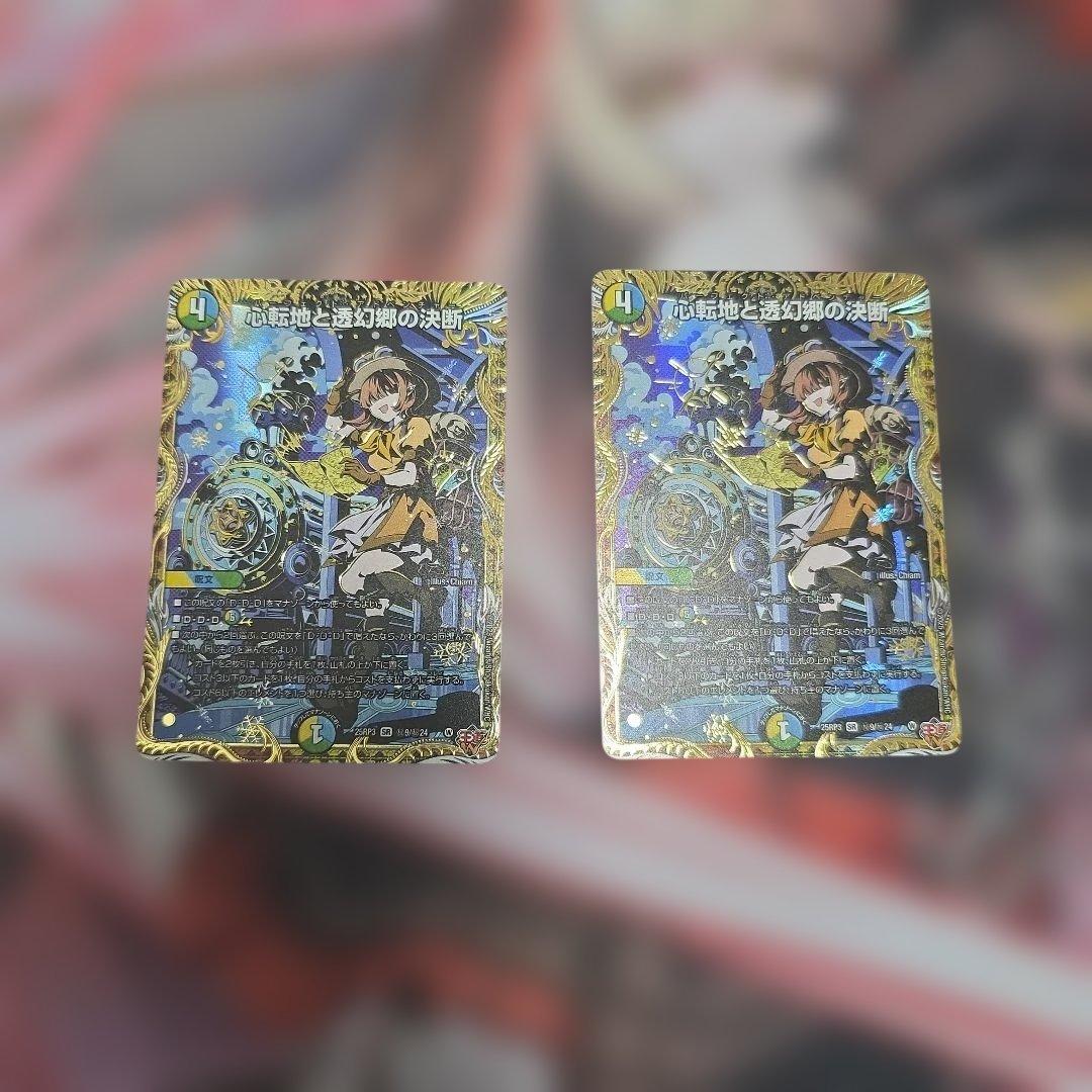 心転地と透幻郷の決断 パーフェクトアドベンチャー シークレット 2枚