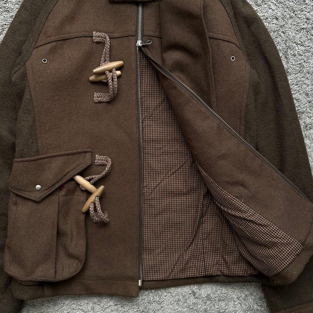 00s PPFM ショートダッフルコート ウール カーキ Y2K archive - メルカリ