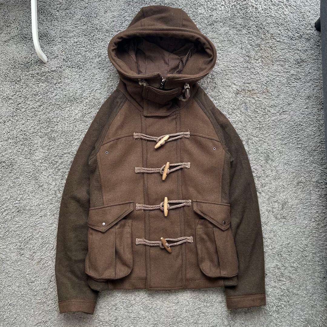 00s PPFM ショートダッフルコート ウール カーキ Y2K archive - メルカリ