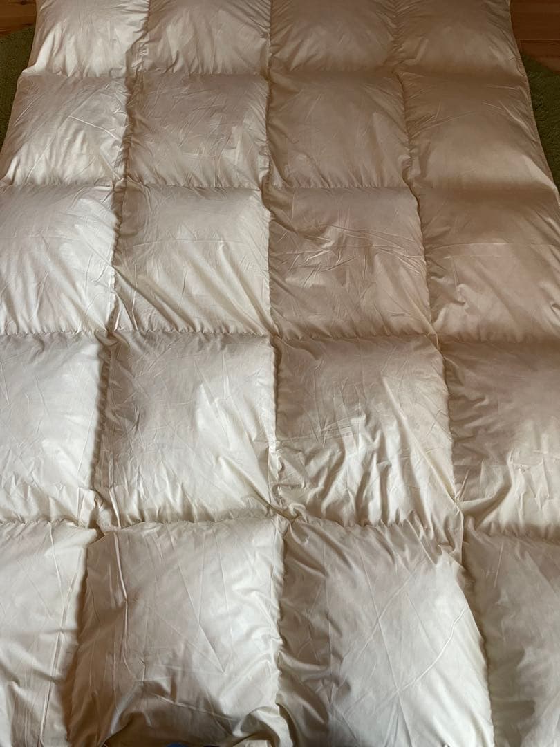 2枚セット【エコダウン使用】寒冷地仕様 羽毛布団 シングル ホテル仕様