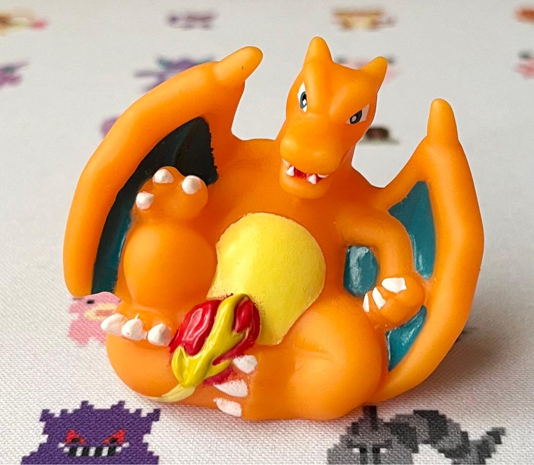 ポケモン 指人形 リザードン 座り 中古 ポケモンキッズ ソフビ