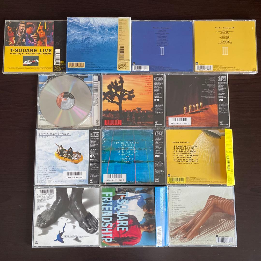 T スクエア CD 13枚 THE SQUARE F1 アンソロジー LIVE - メルカリ