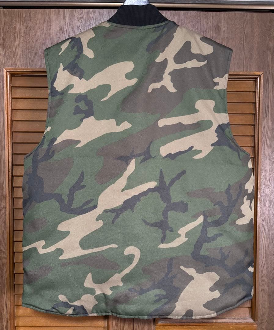 Carhartt カーハート 迷彩 カモ ダウン ベスト Lサイズ - メルカリ