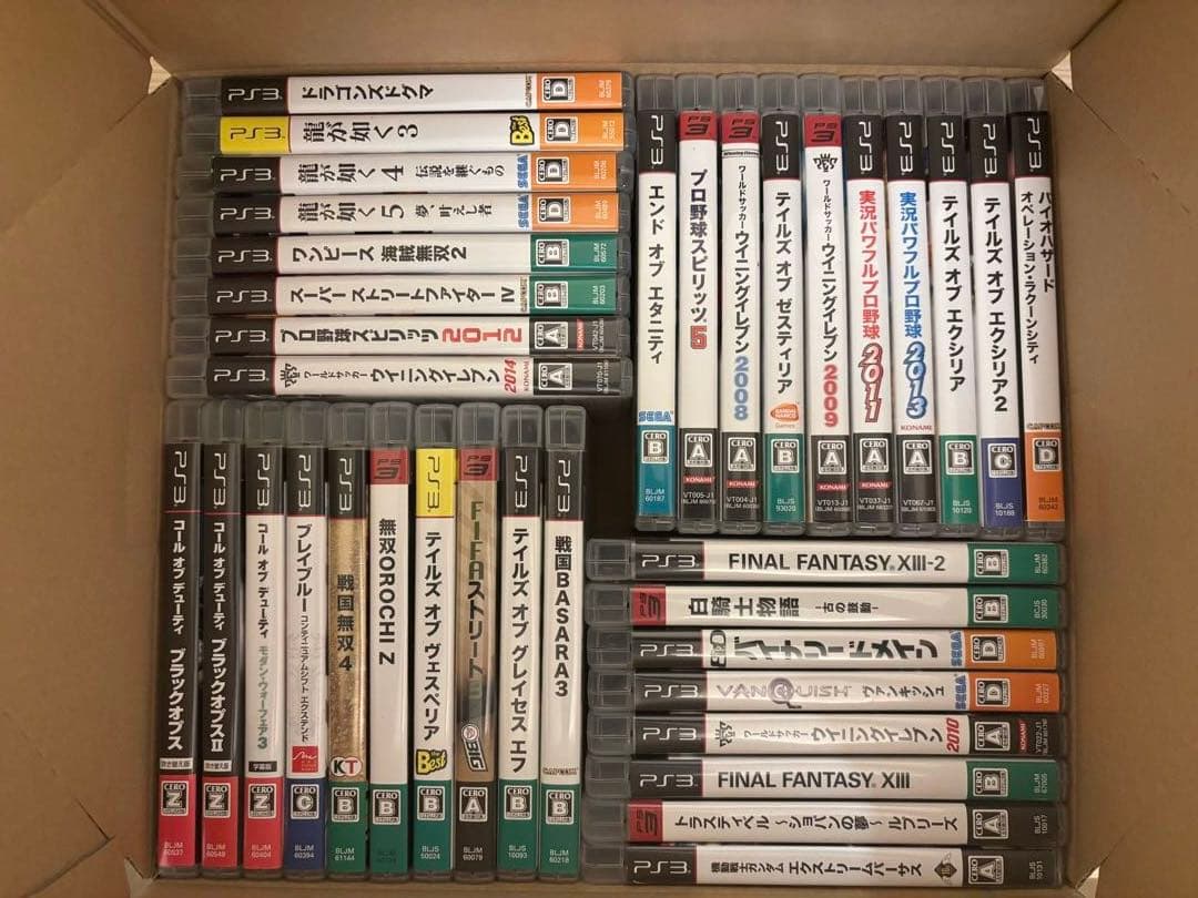 動作確認済/被りなし】PS3ソフト36本まとめ売り（2） - メルカリ