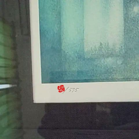 きたのじゅんこ スピカ 星からの伝言 シルクスクリーン サイン入り