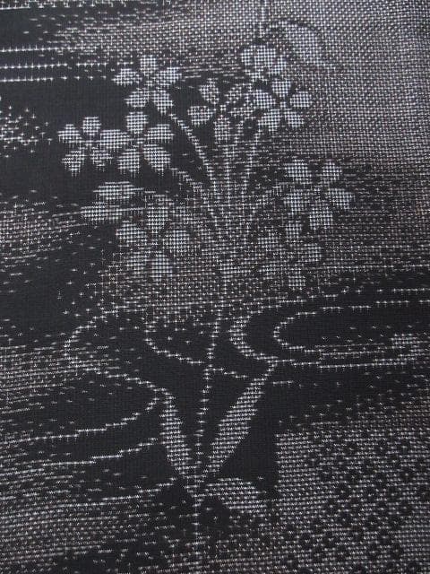 未着用に近い！純泥染＊7マルキ＊本場大島紬＊窪田織物＊着物