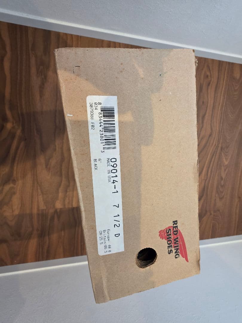 redwing 9014 ベックマン ブラック 7.5D 25.5cm
