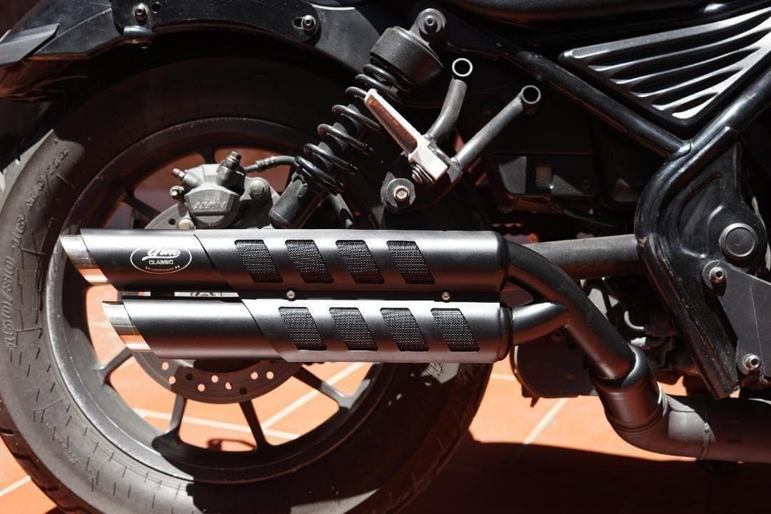 オマケなし レブル250 2023年以降 2本出しマフラー Gem x Javi - メルカリ