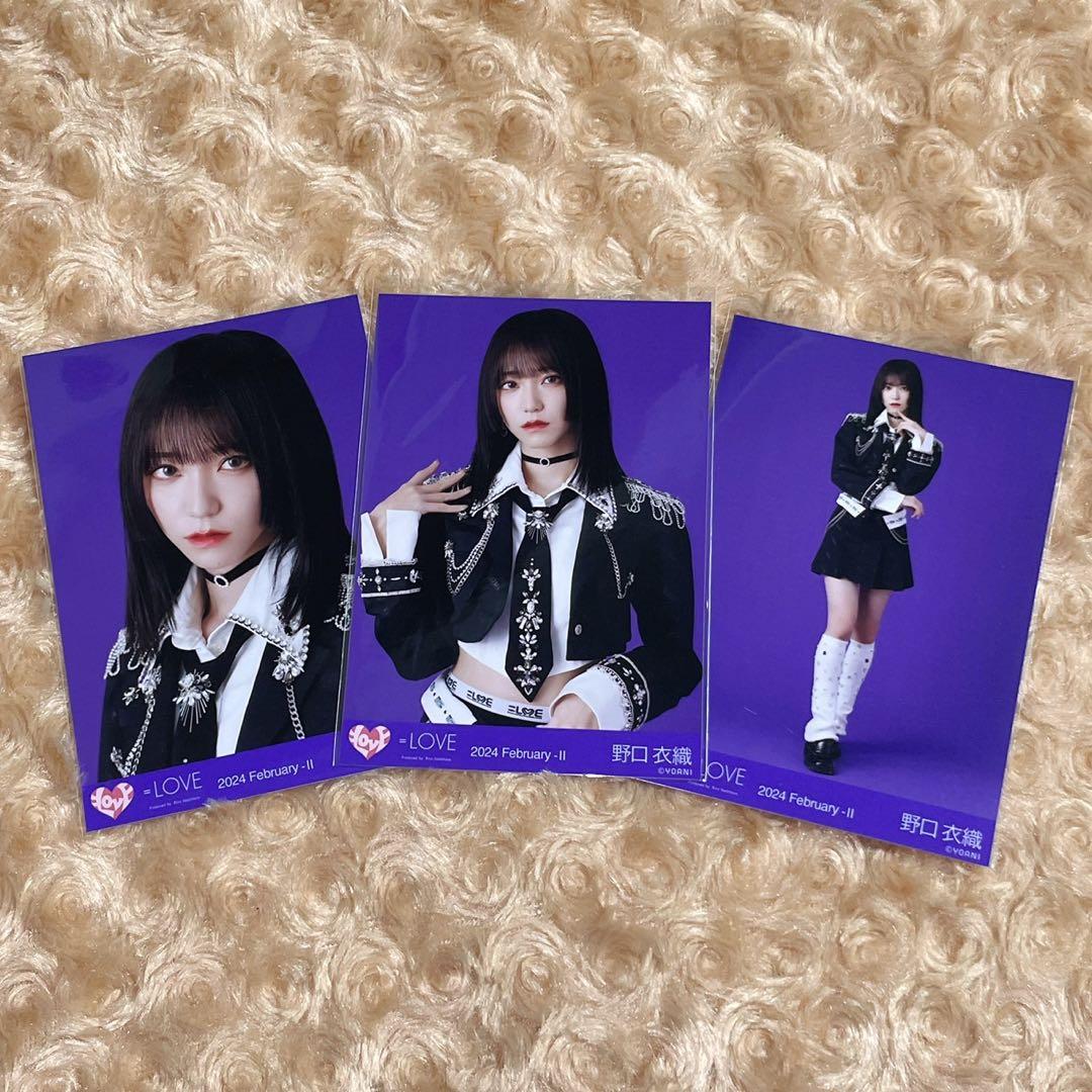 LOVE イコラブ 生写真 12コンプ ミニフォト 封入 野口衣織 - メルカリ
