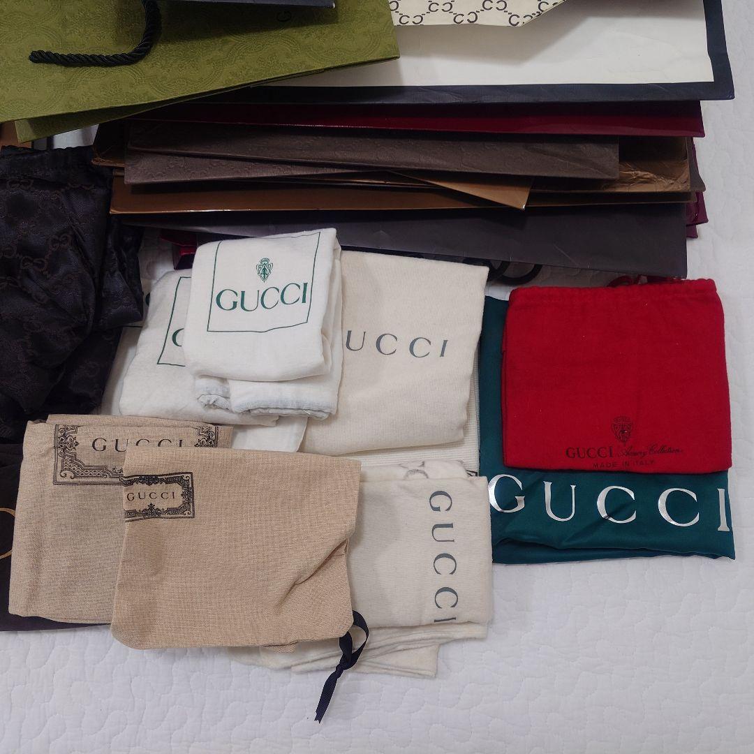GUCCI グッチ 保存袋 ガーメント 空箱 ショッパー まとめ - メルカリ