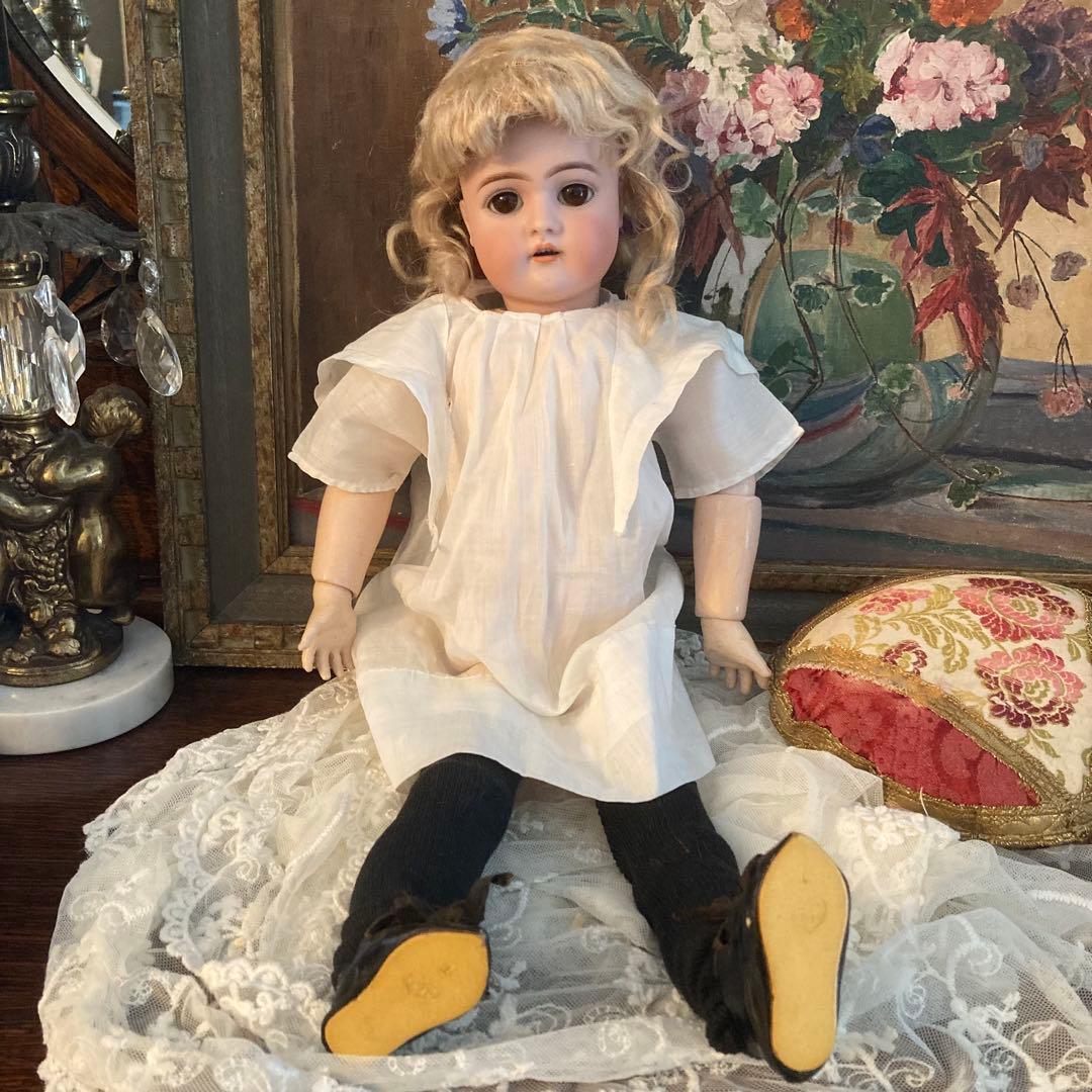 アンティークビスクドール゜ *:.*・゜ドイツ - メルカリ