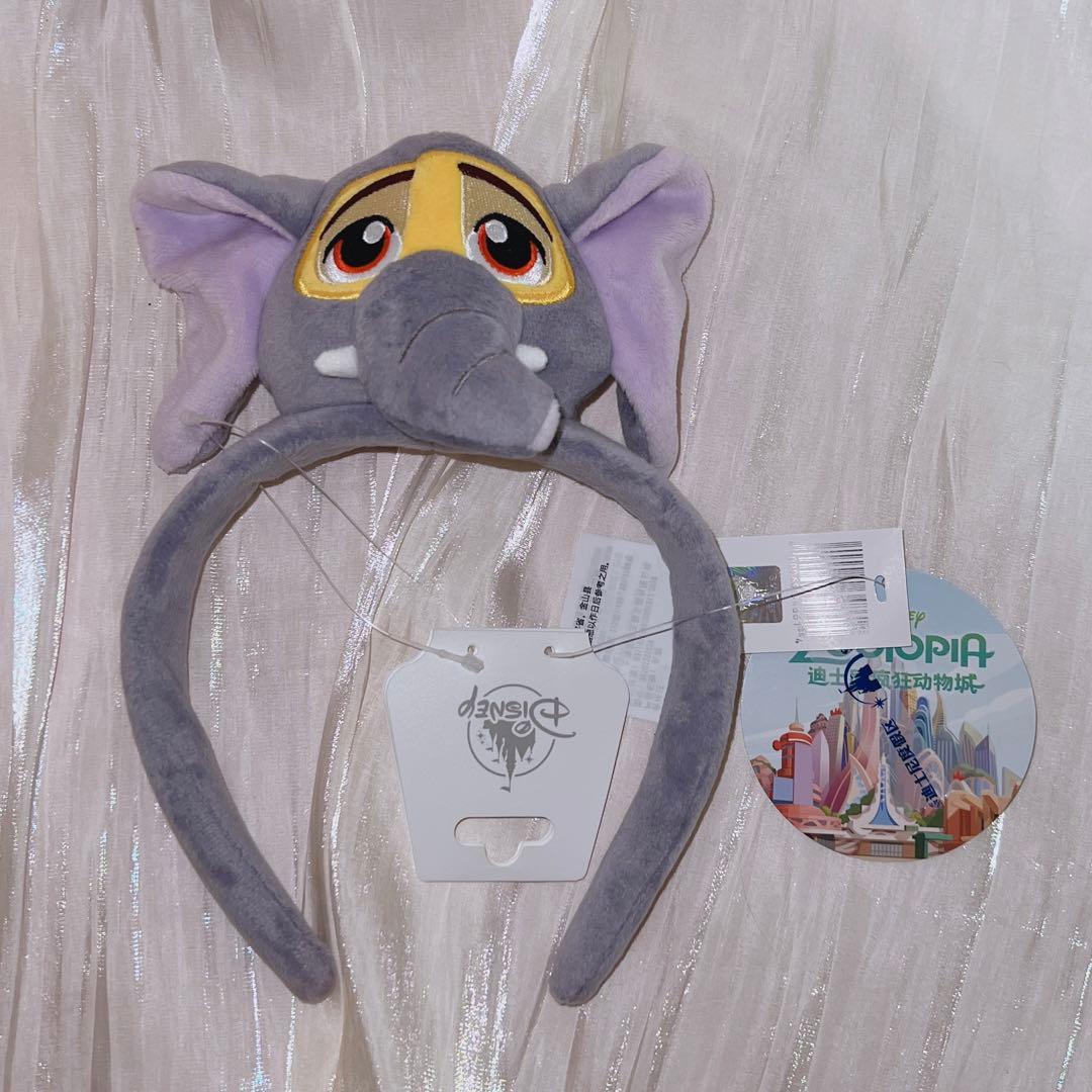 上海ディズニー公式グッズ 最新エリア ズートピア フィニック ゾウ