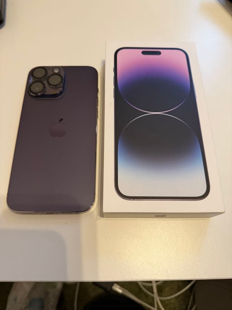 Apple iPhone 14 Pro 本体 ディープパープル SIMフリー iPhone 14 Pro Max 1TB - ディープパープル（SIMフリー）[整備済製品
