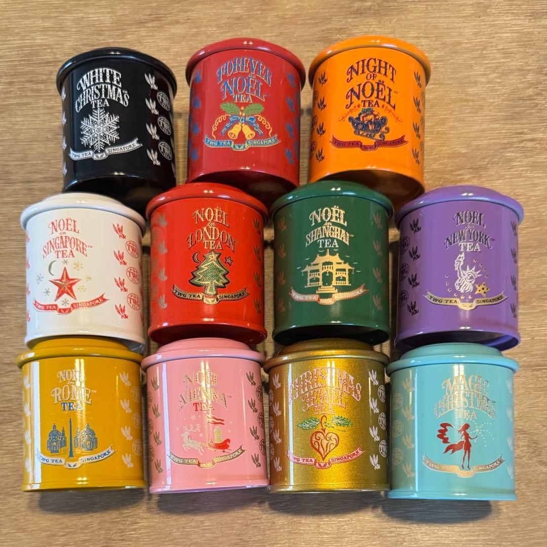 TWG Tea ベスト 空き缶11個セット