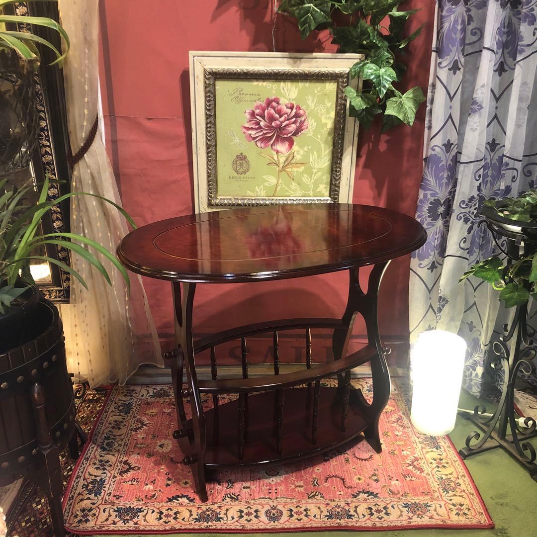 Sale 70's ヴィンテージ スピンドルポスト ラック サイドテーブル