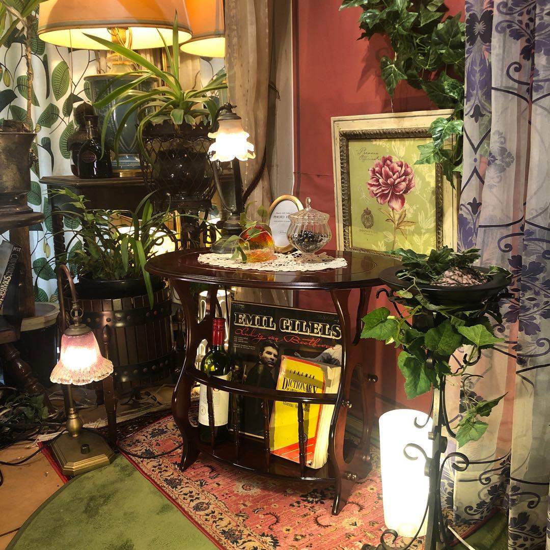 Sale 70's ヴィンテージ スピンドルポスト ラック サイドテーブル