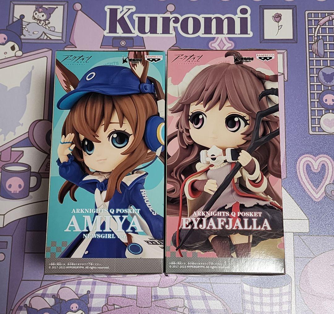 アークナイツ Q posket フィギュア / アーミヤ ＆ エイヤフィヤトラ