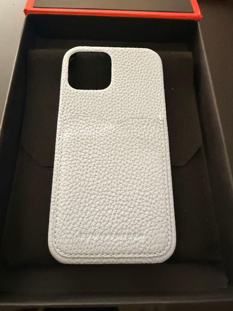 新品未使用BONAVENTURA iPhoneケース アイスブルー12Pro 夏限定】アイスブルー コレクション（ブルー系）iPhoneケース