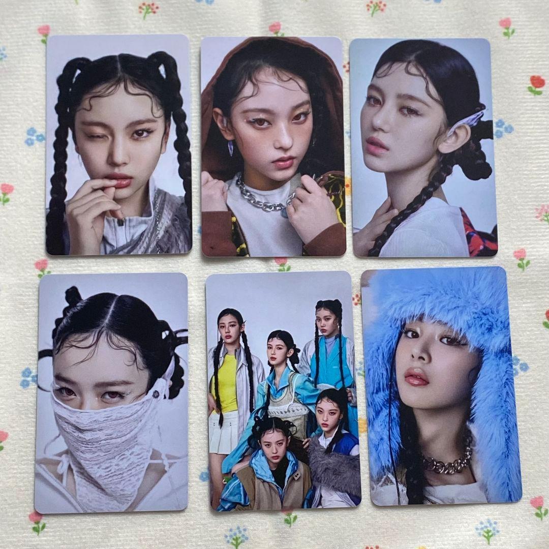 NJZ 香港 ライブ Newjeans complexcon 限定トレカ 6枚 NJZ 香港限定 newjeans complexcon トレカ 6枚 NJZ 香港ライブ