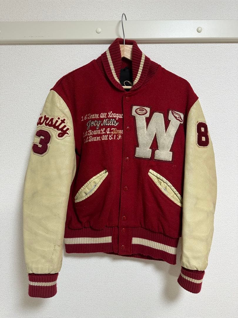 【Delong】 70'sスタジャン　アワードジャケット　made in USA DeLong（デロング） 22 RGBEARS DeLONG AWARD JACKET アワード