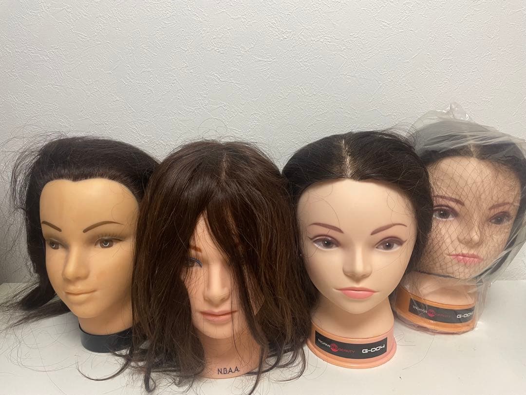 新品カット用ウィッグ4体 genteel-g04.jpg