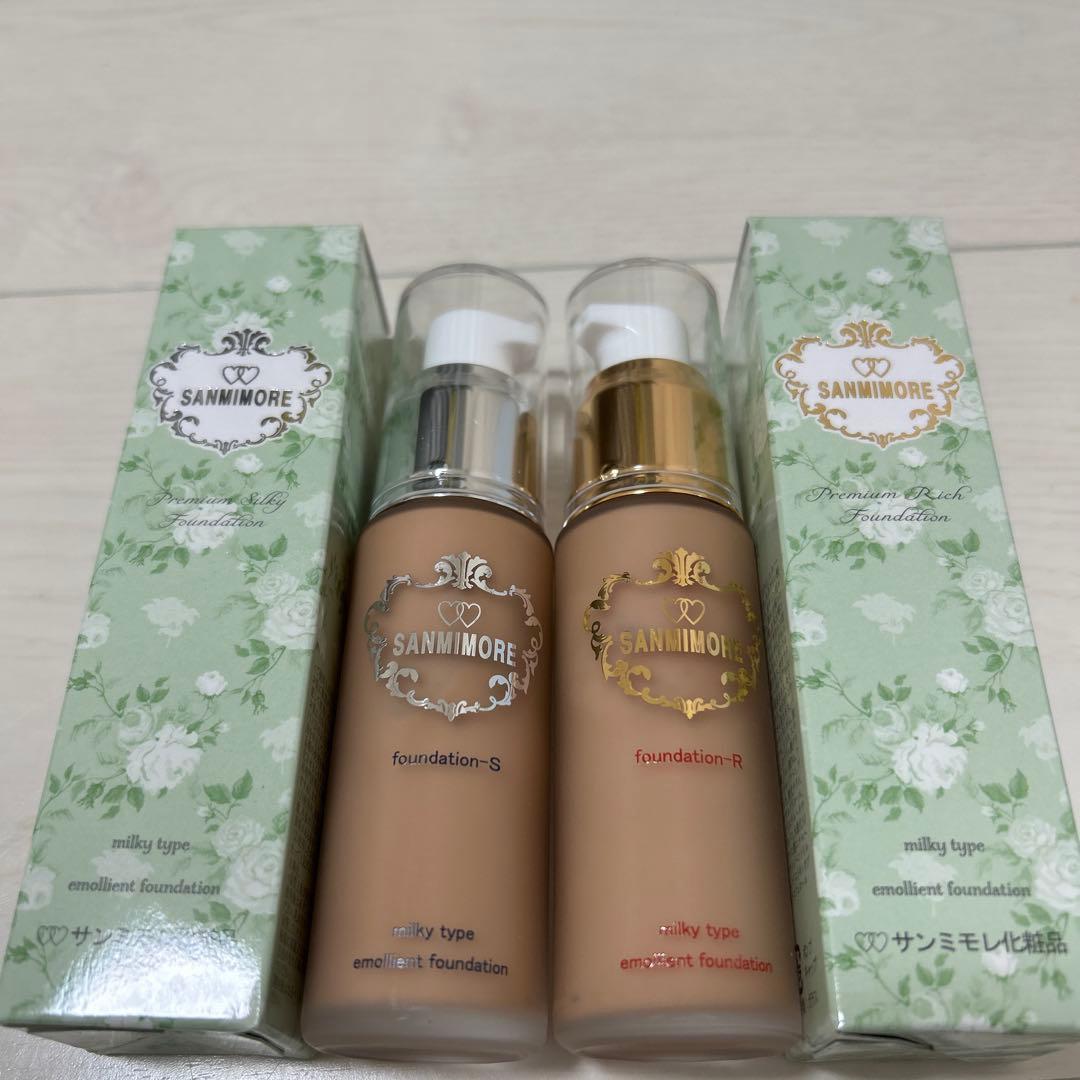 SANMIMORE リキッドファンデーション 2色セット サンミモレ＋ ファンデーションRシリーズ | サンミモレ化粧品