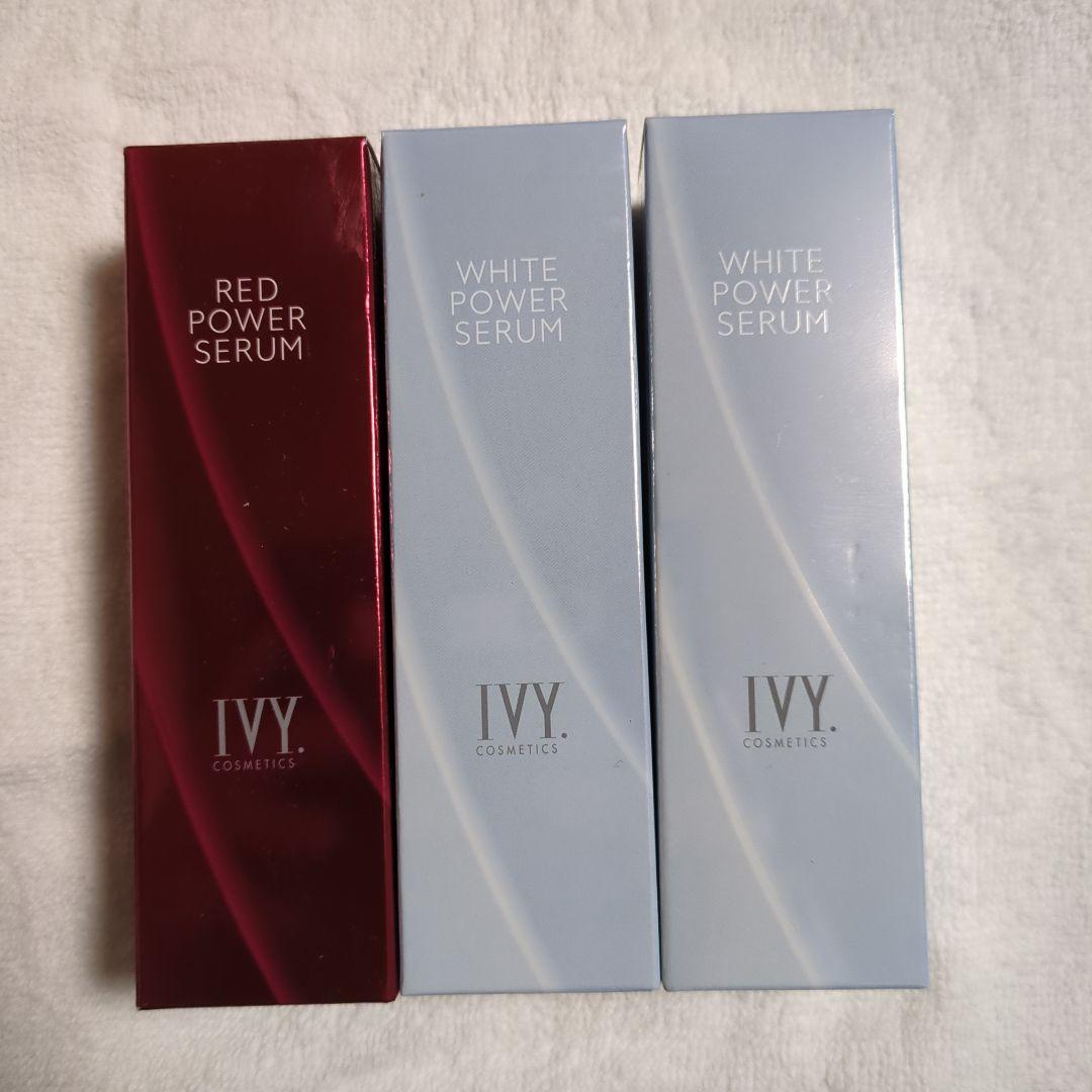 アイビー化粧品 レッドパワーセラム & ホワイトパワーセラム セット 製品情報 | アイビー化粧品